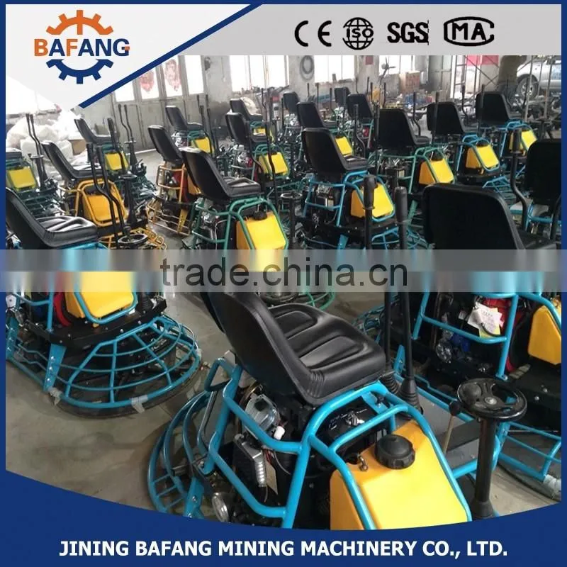 2016 large sale,china driving type wet concrete trowel machine