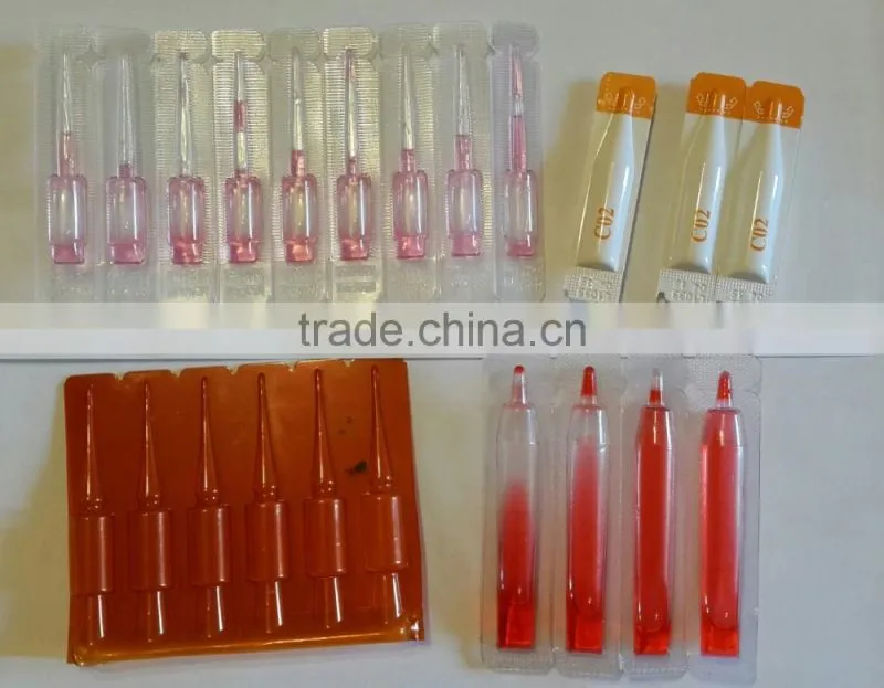 GGS-118 Plastic ampoule filling and sealing machine (5 heads)