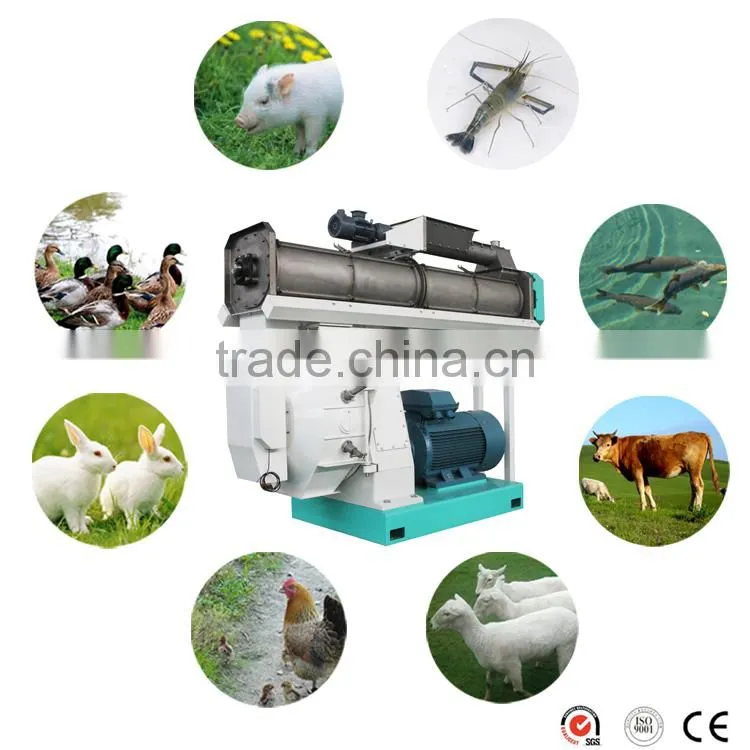 Pelletizer machine for animal feeds