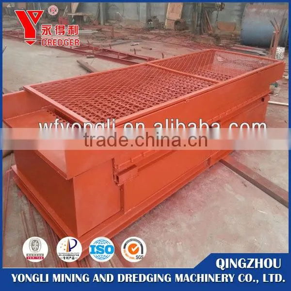 Hot Sale New Designed Portable Pulsating Gold Sluice Box /Vibrating Sluice Box for Mining Placer Gold