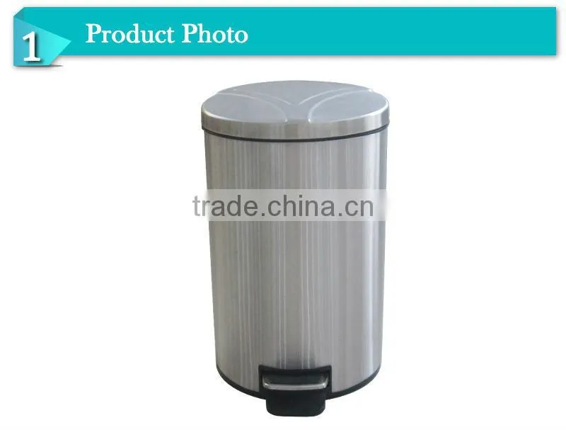 Wholesale sensor dustbin can with inner bin 40l china houseware stainless steel china housewares(DSUA)