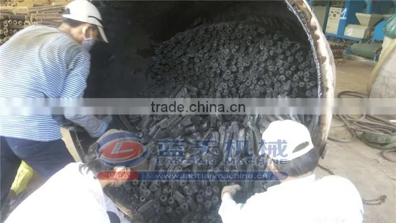 Wood charcoal carbonization furnace for charcoal briquette