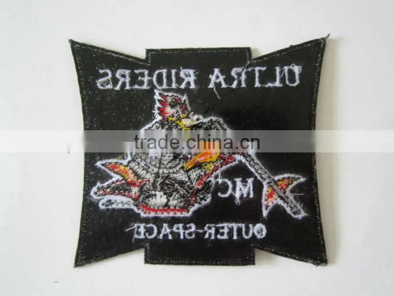 Embroidery logo patch