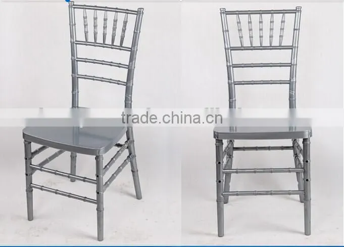 Transprarent resin acrylic plastic chair resin chiavari chair for sale