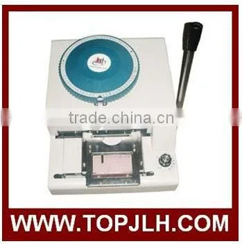 2016 new product Manual TopJLH Letterpress Machine for Sale