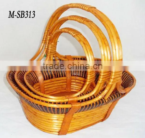wicker gift basket & fruit basket for traditional festival