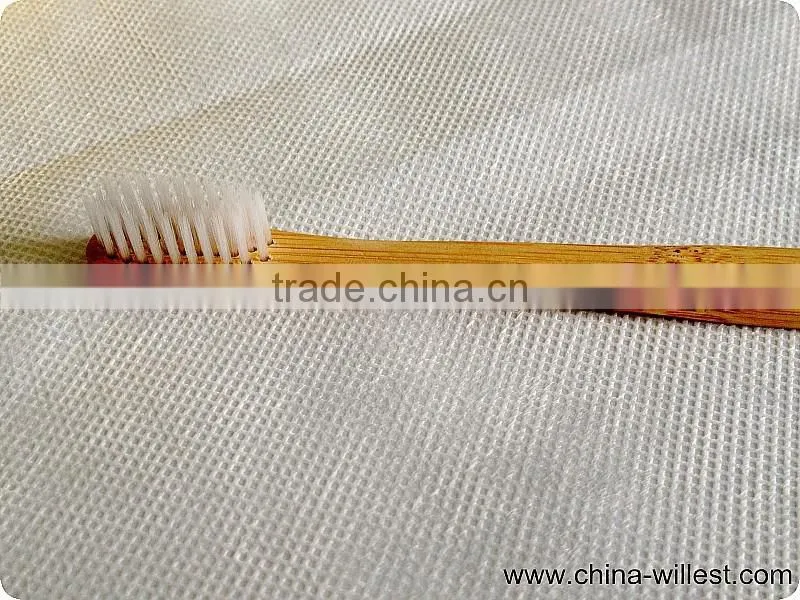Travel toothbrush, high quality natural bamboo toothbrush
