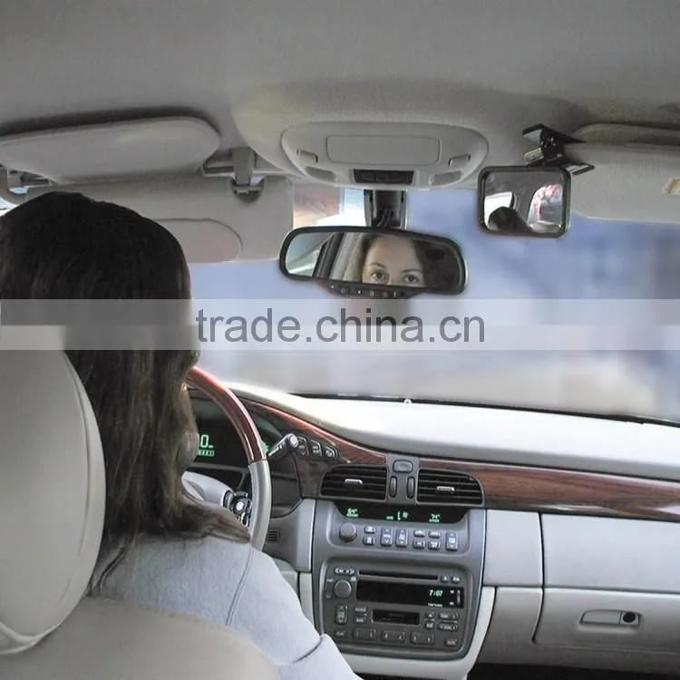 Wide Angle Round Convex Car Rearview Mirror with suction cup