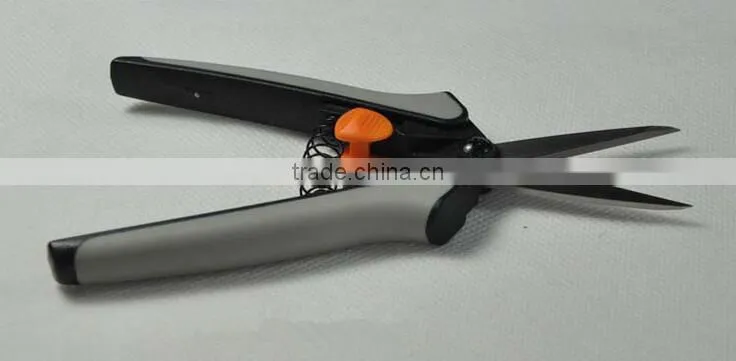 colorful handle mini stainless steel blade grape scissors garden pruning shear