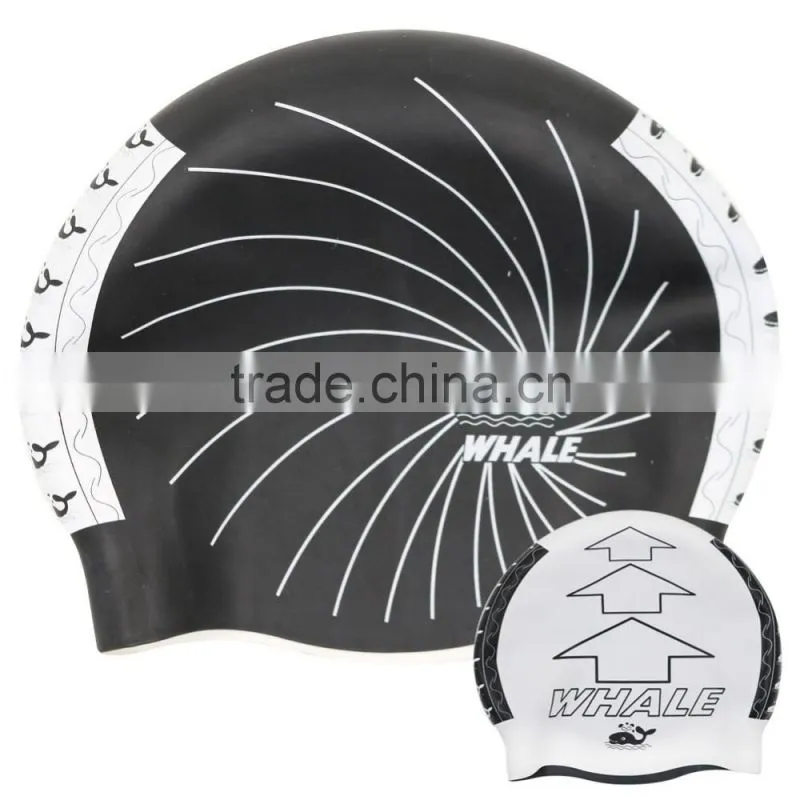 Novelty designed swimming cap,Reversible swimming cap(CAP-800)