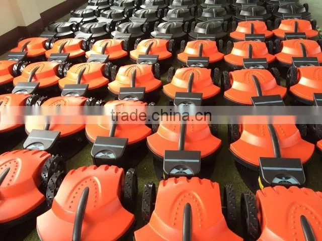 quiet, clean brush lawn mower with 7.2AH lead-acid battery, no need grass box any more!!!