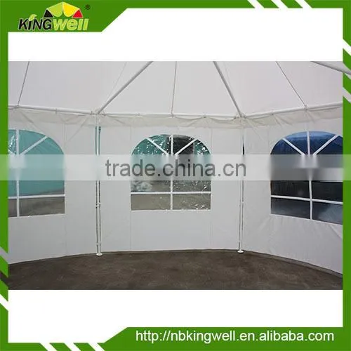 6X4m large octagon party canopy with panels