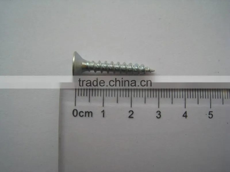 Phillips pan head self tapping screw with washers