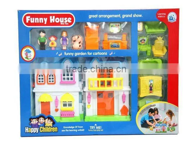 Hot ABS Doll House Furniture Set Toy
