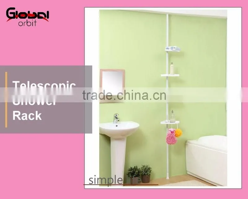 Colorful Metal 3 Tier Book Storage Shelf Magazine Display Rack DIY Bookcase