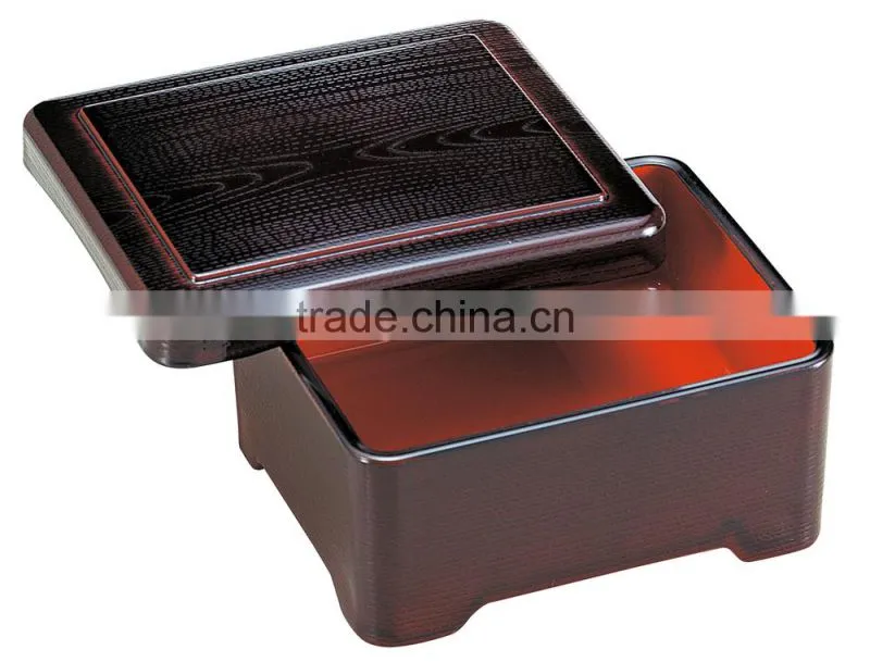 Square Bento Box Set Japanese Style Lunch Box Rice Bowl Box Square Shokado Bento