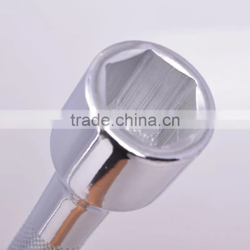 High Quality Mirror finish Knurling Cross Rim Wrench/X Cross Rim Wrench
