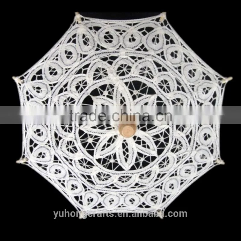 Lace parasol craft umbrella for decorative