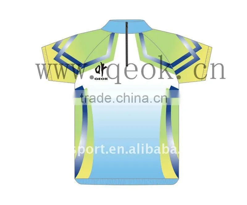 custom sublimation cycling shirt OEM cycling jersey
