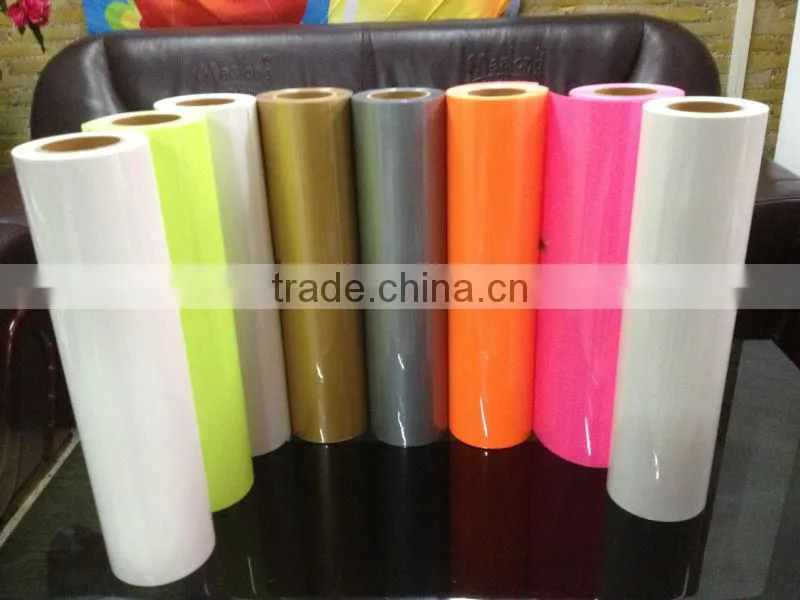 High quality PU/PVC/Flock Heat transfer vinyl cutting plotter/plotter cutting