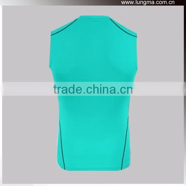 Newest Customized High Qualiity Compression Vest Gear, Performance Training Wear Rash Guard For Men Boys