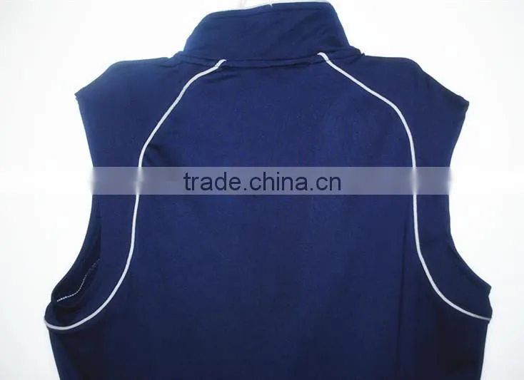OEM service spandex sleeveless Mens' Sport top Breathable and Cool dry