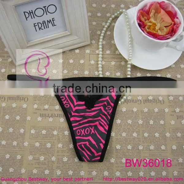 Lady g string micro string with top lace