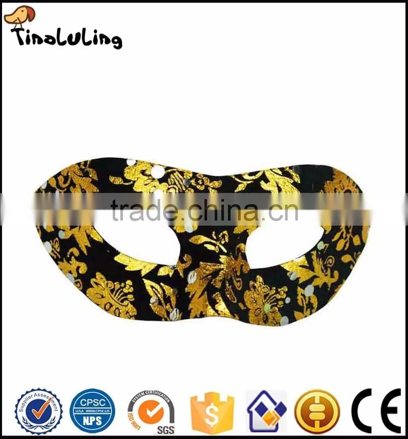 Spot wholesale elegant mysterious multicolor half face mask