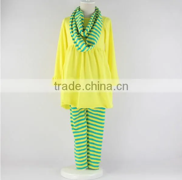 HOT sale children ruffle clothing cute animal clothes baby clothes kids outfit