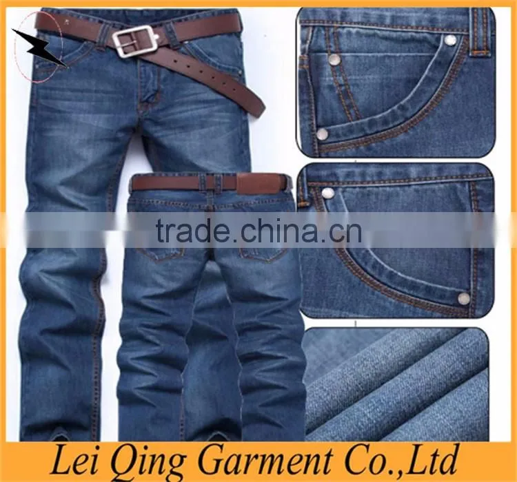 Wholesale fashion best quality pants men jeans new design