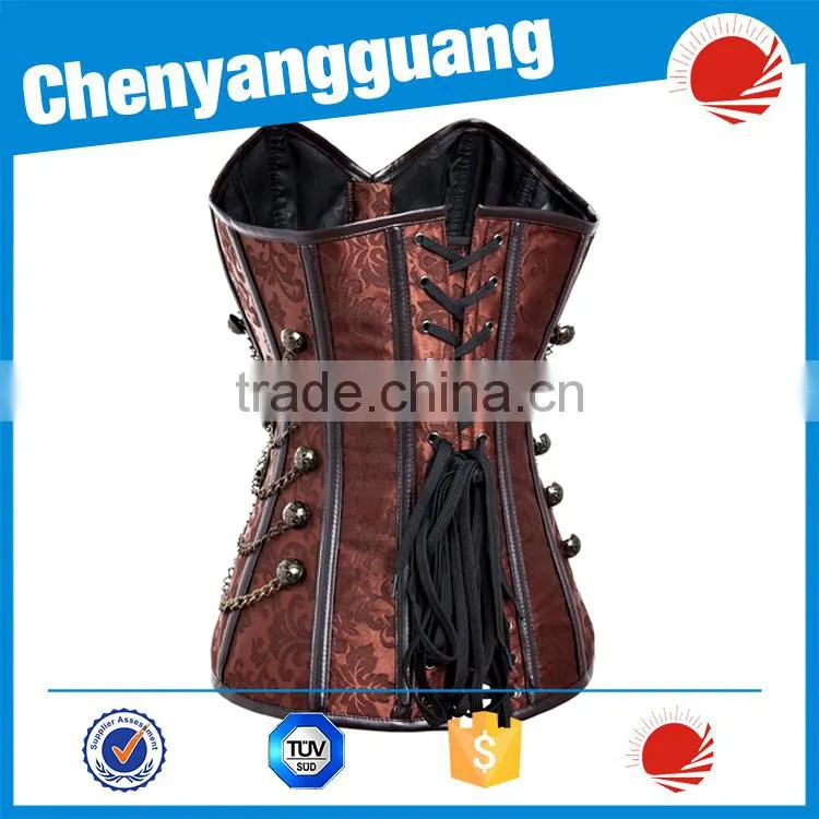 Accept OEM faux black leather corsets,plus size leather corsets