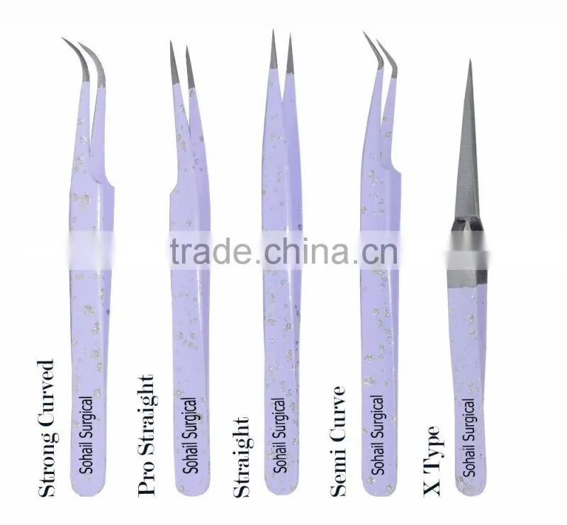 eyelash tweezers stainless seal