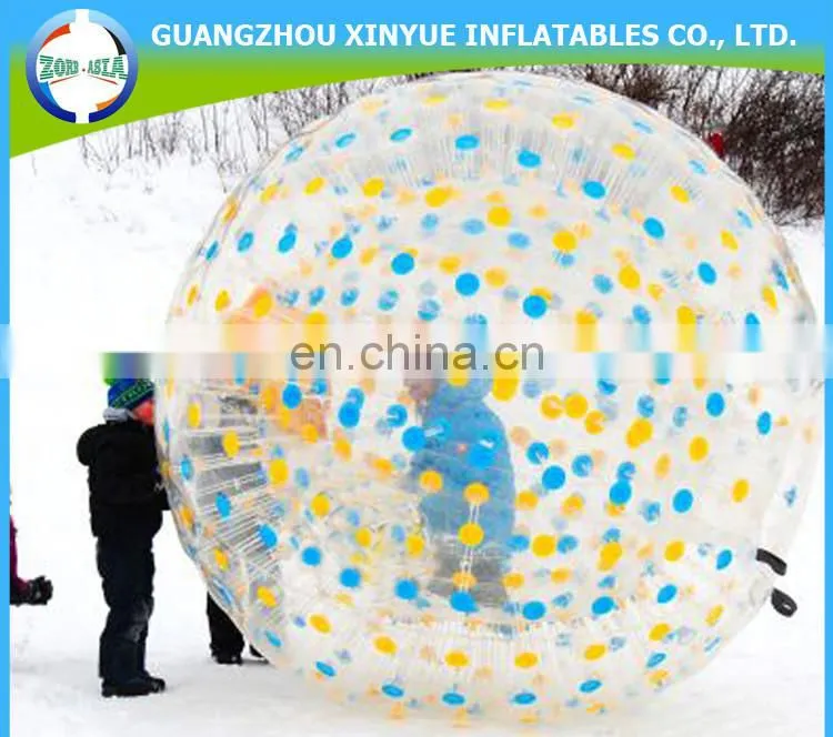 2015 super quality inflatable human baby hamster ball