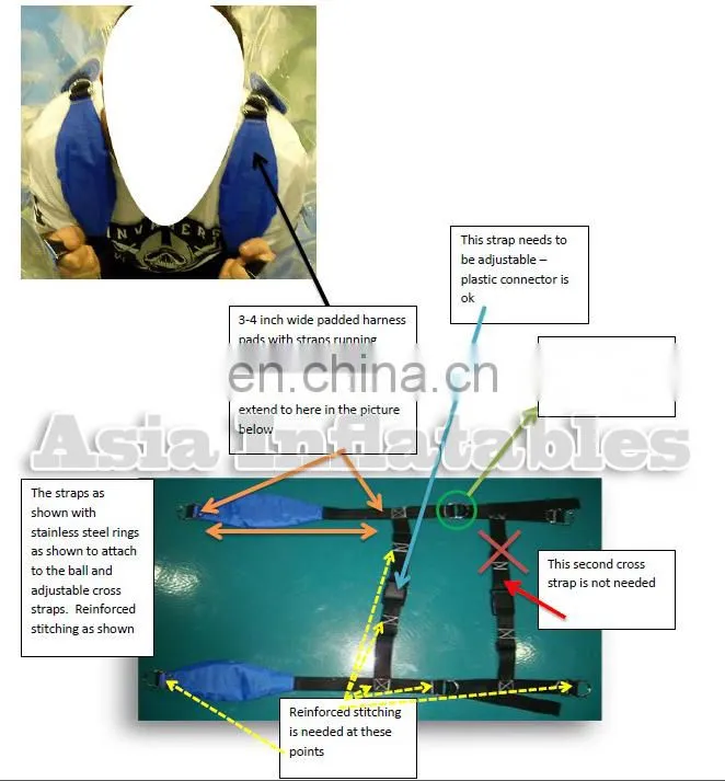Crazy! Lastest Football Bubble /Bumper Ball/ Sumo Zorbing For Outside Football