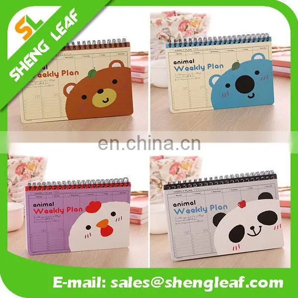 lovely notebook of face With exquisite notebook leather notes Blank diary notebook