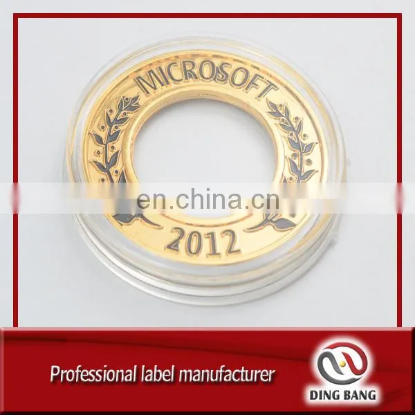 DB high quality plastic gold coin for sale