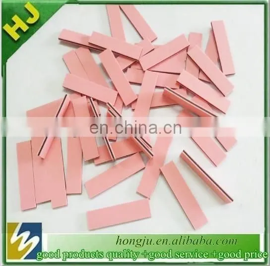 High density contact zebra connectors