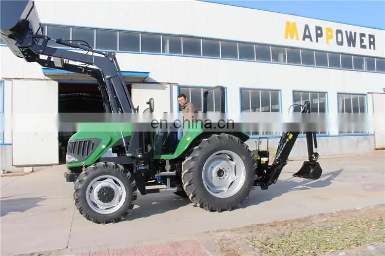 China map power backhoe tractors 100hp 4wd kubota tractor