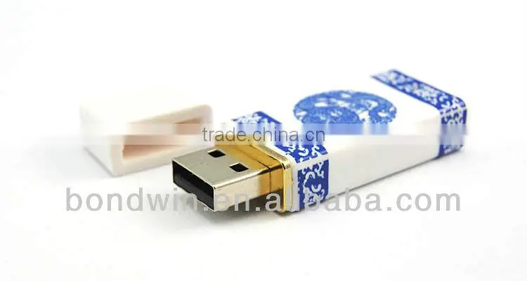 blue and white porcelain usb