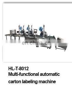 Double Folding Coners Labeling Machine for Colorful Box