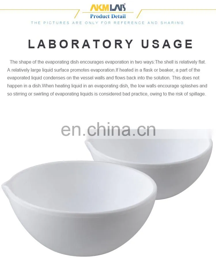 AKMLAB Laboratory PTFE Evaporating Dish