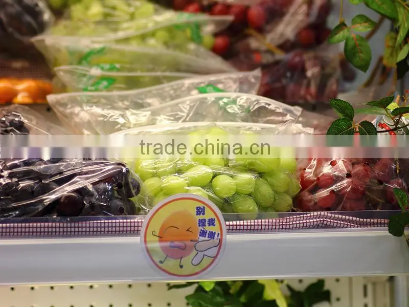 clear LDPE Chinese packing plastic bag 1kg for grape