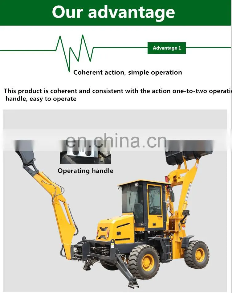 China Golden Supply Loader and Backhoe Used Backhoe Loader for Sale