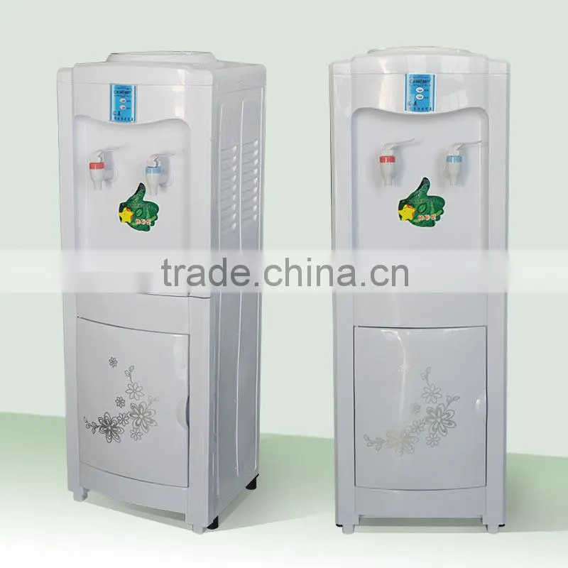 plastic standing water dispenser with bottle/national water dispenser
