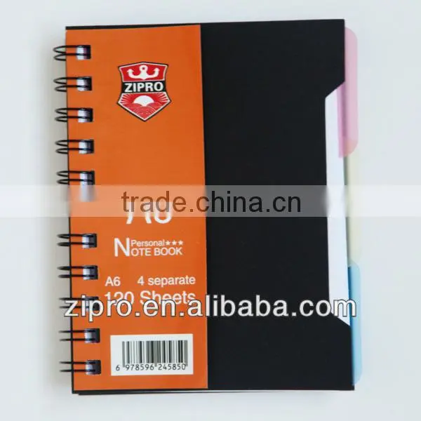 school protective spiral notebook plastic cover
