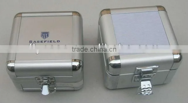 Professional pink custom single aluminum watch case