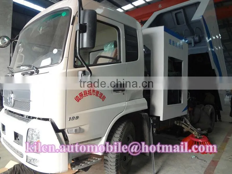 Dongfeng 4*2 street cleaning electric vehicle