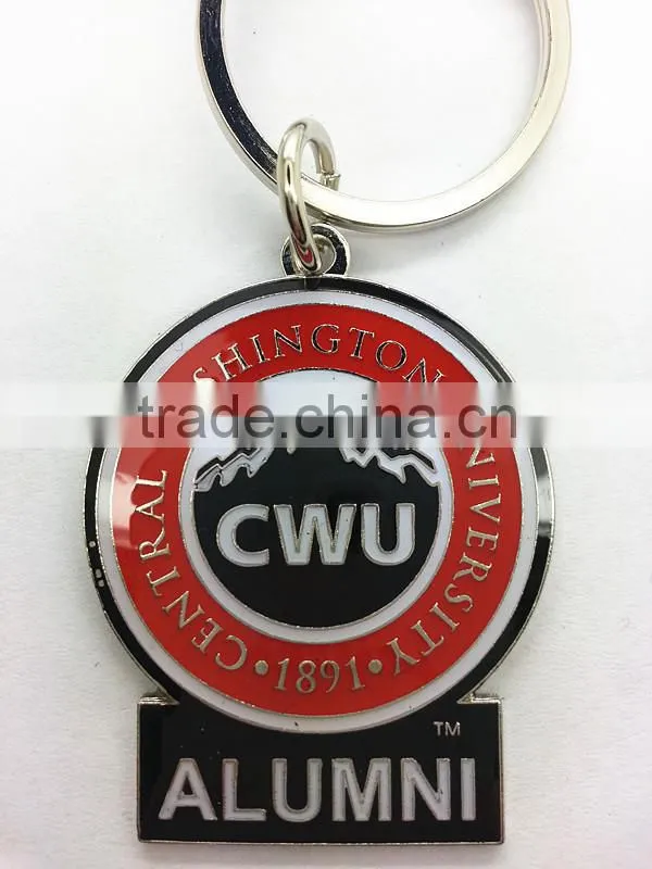 custom lettter W key chain