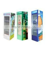 268L Single Glass door upright display cabinet,showcase with CE