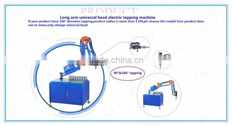 Hot sale pvc pipe threading machine